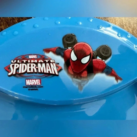 BUNDLE: Zak Designs | 1- Mutant Ninja Turtle + 1- Spider-Man, plastic plates - Picture 6 of 7